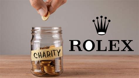 rolex non profit organisation|rolex charity donations.